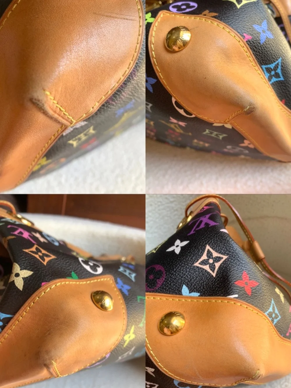 Louis Vuitton x Takashi Murakami Ursula Black multicolor
